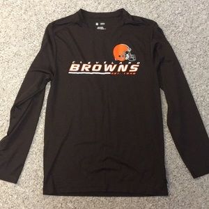 cleveland browns dri fit long sleeve
